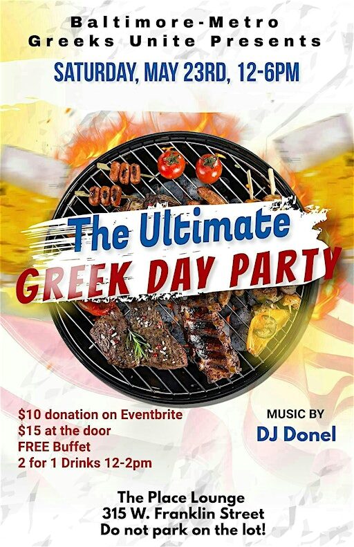 The Ultimate Greek Day Party