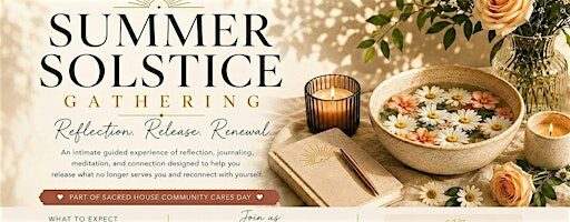 Summer Solstice Gathering: Reflection, Release & Renewal