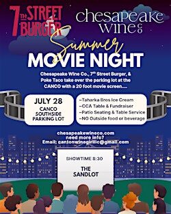 RESCHEDULED MOVIE NIGHT at THE CANCO