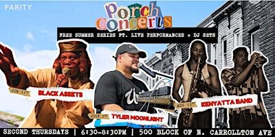 BAFM x Parity Porch Concerts
