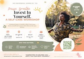 Determine Your Destiny Monthly Support Group For Self-Care (July)