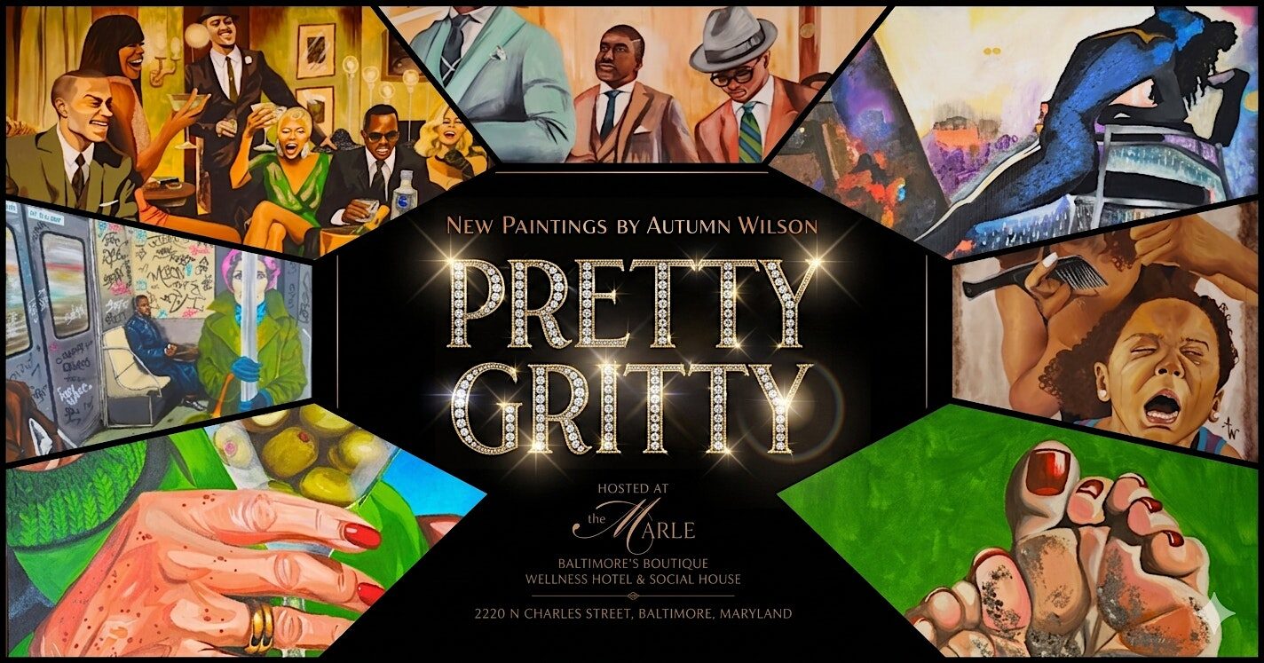 Pretty Gritty: Contemporary Art Show & New Paintings by Autumn Wilson