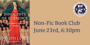 June Non Fiction Book Club - The Innocents of Florence