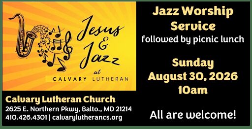 Jazz Worship Service & Picnic Lunch