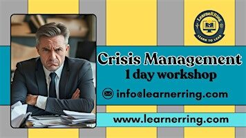 Crisis Management 1 Day Workshop | Baltimore, MD