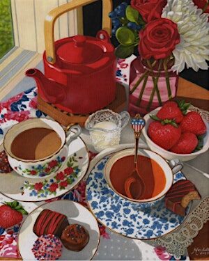 A Red, White & Blue Tea