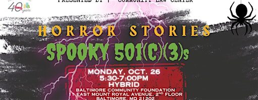 Horror Stories: Spooky 501c3s and How NOT to Be One
