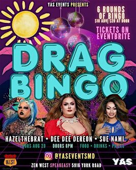 Zen West Drag Bingo