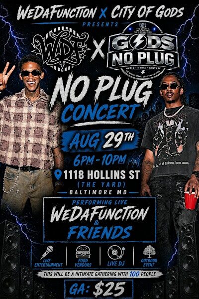 NO PLUG CONCERT