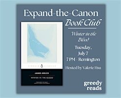 Expand the Canon Book Club: "Winter in the Blood" by James Welch