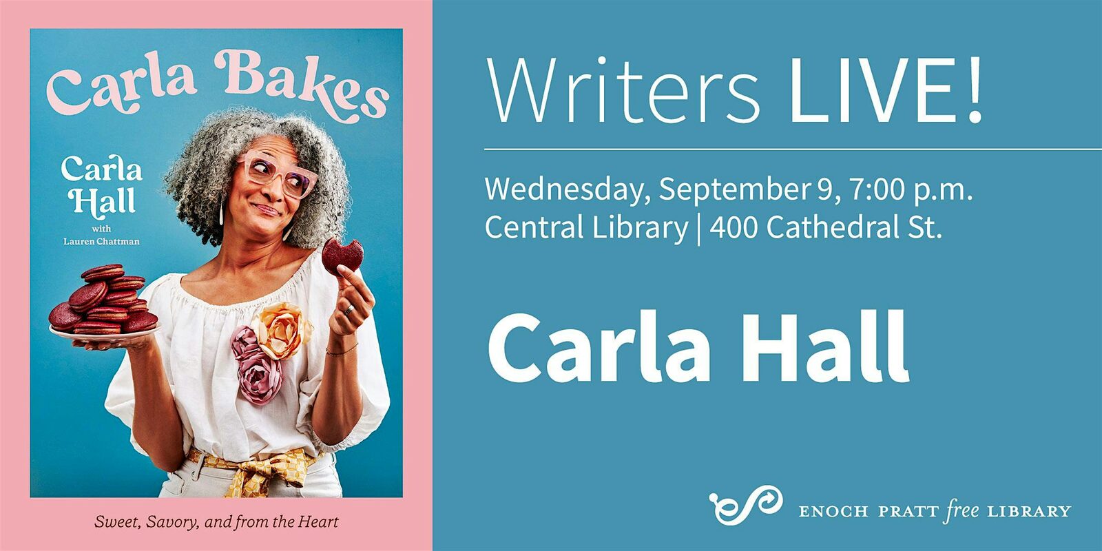 Carla Hall: "Carla Bakes"