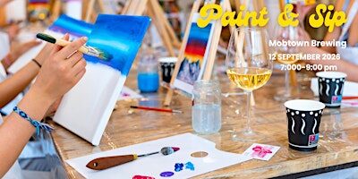 Paint & Sip @ Mobtown  Brewery