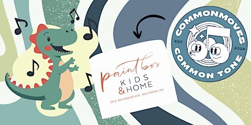 July Mini Movement Session at Paintbox Kids & Home - 4 Class Pack