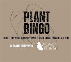 Plant Bingo at Pickett Brewing Company