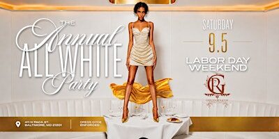 Annual Labor Day White Party!