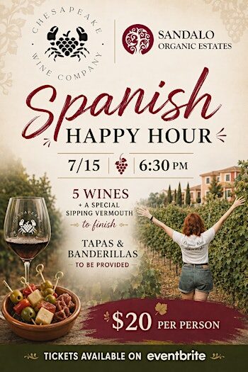 Spanish Happy Hour with Paul from Sandolo Estates