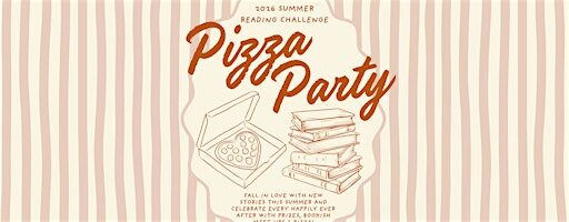 Summer Reading Challenge Pizza Party at Sweet Nothings Book Co