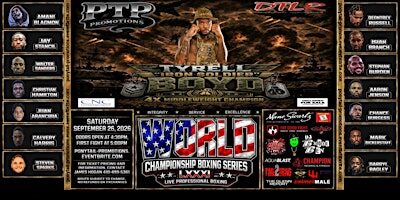World Championship Boxing LXXXI - Live Professional Boxing