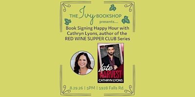 Book Signing Happy Hour with Cathryn Lyons