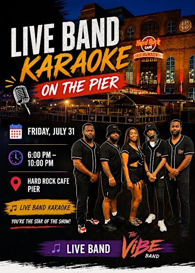 Live Karaoke @ Hard Rock Cafe with The Vibe