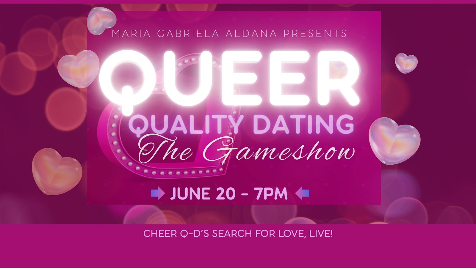 Queer Quality Dating: The Gameshow!