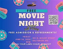 Another Free Movie Night Under the Stars!
