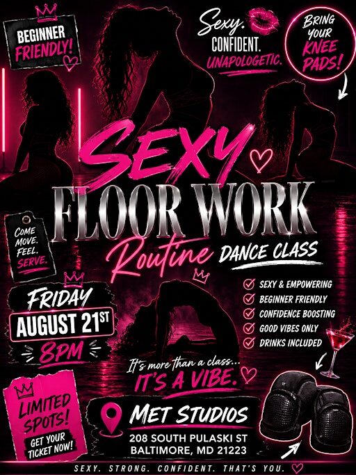 The Floorwork Experience: Sexy Beginner Edition