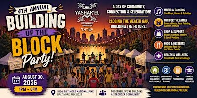 4th Annual Building Up The Block Party