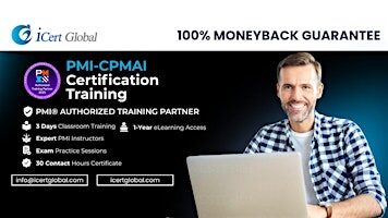 PMI-CPMAI Certification weekend  Training in Baltimore, MD
