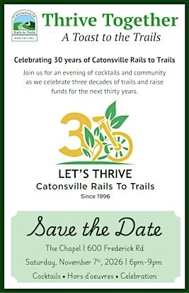 Thrive Together - a Toast to the Trails