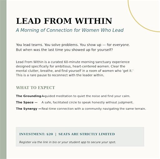 Lead from Within