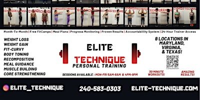 PIKESVILLE, MD ELITE TECHNIQUE FIT CAMP