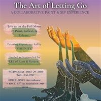 The Art of Letting Go- A Collaborative Paint & Sip Experience