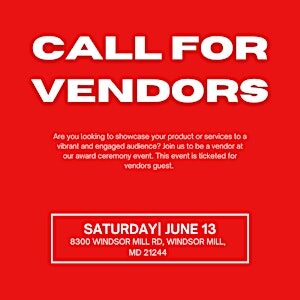 Vendors Wanted