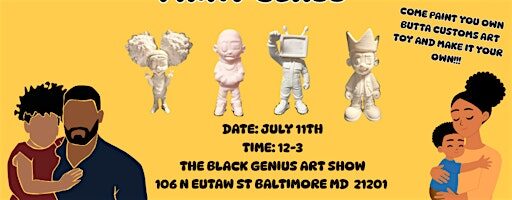 Butta And Brushes Presents: Daddy and Me Paint Class