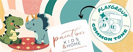 Summer Playgroup at Paintbox Kids & Home - 3 CLASS PACK