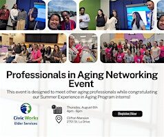 6th Annual Professionals in Aging Networking Event - S.E.A Program