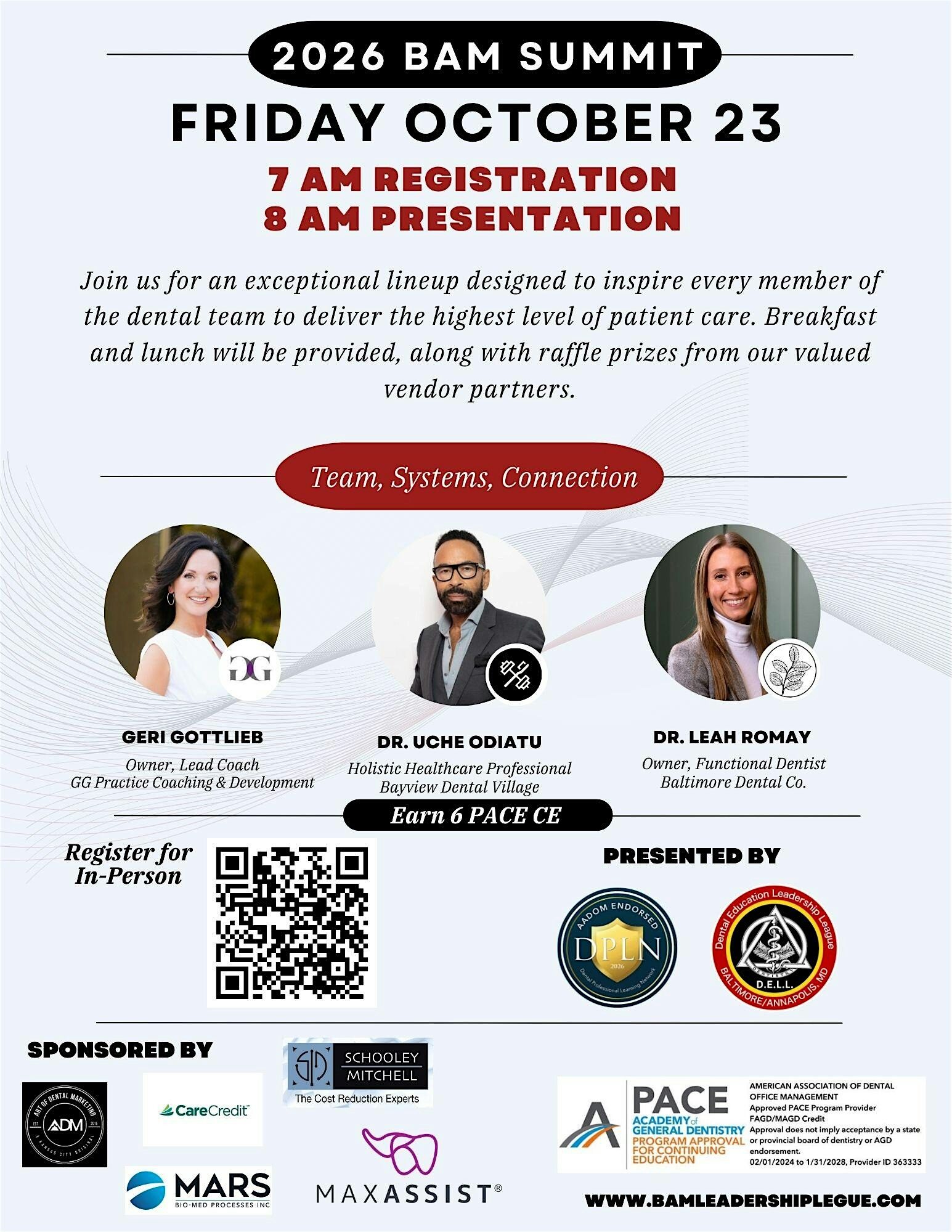 BAM Summit Featuring Geri Gottlieb, Dr. Uche Odiatu & Dr. Leah Romay