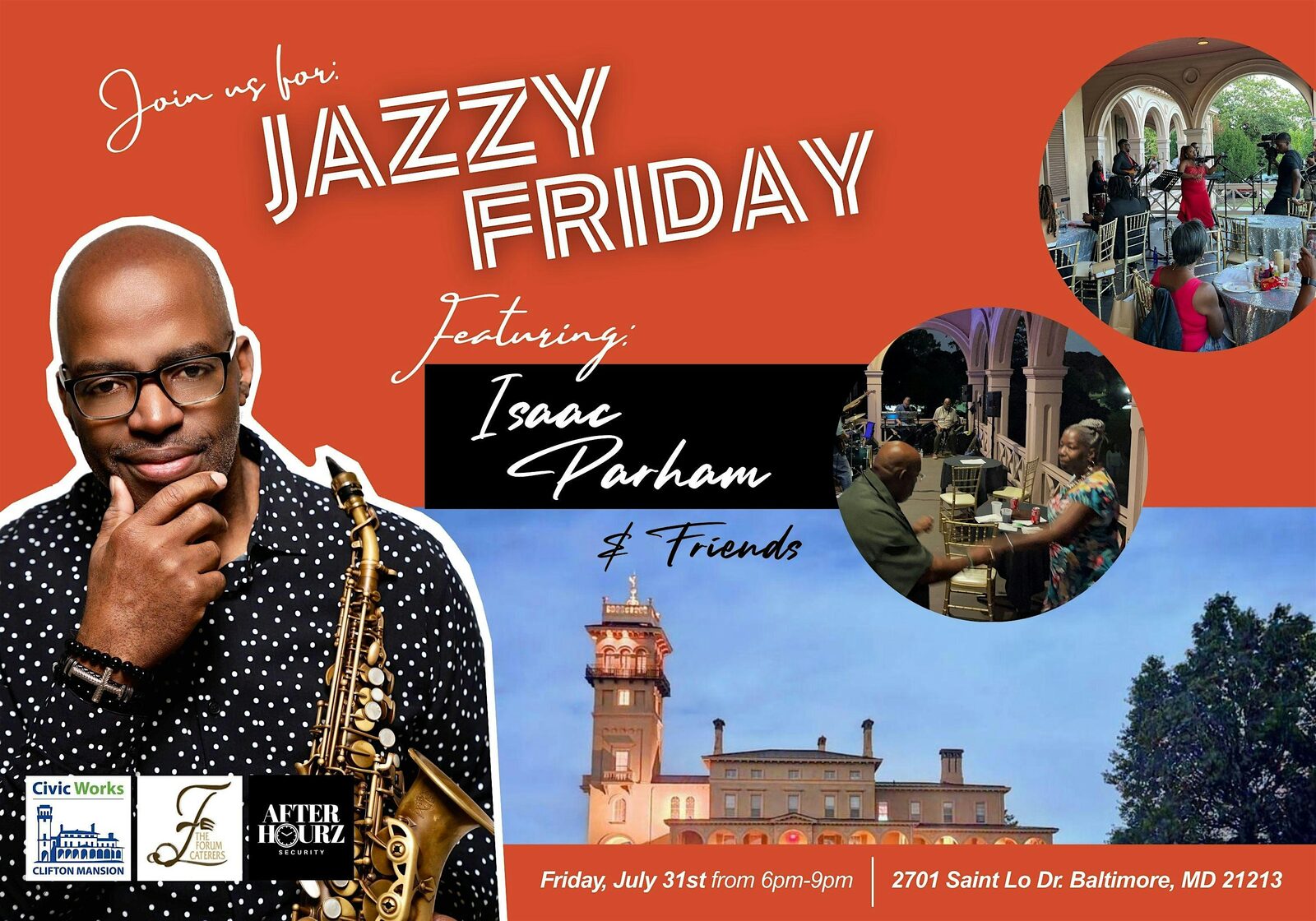 Jazzy Friday at Clifton Mansion