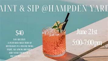 Paint and Sip @ Hampden Yards