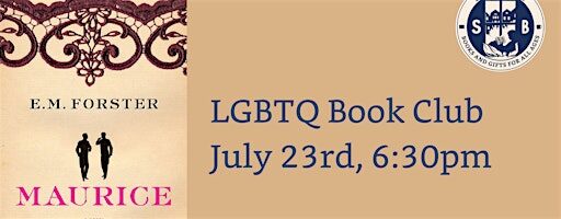 July LGBTQ+ Book Club: Maurice