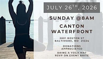 Yoga by the Water