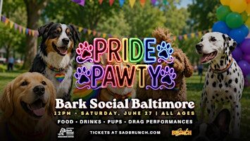PRIDE Pawty @ Bark Social BALTIMORE