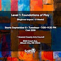 Level 1: Foundations of Play — Tuesdays, Starting September 8
