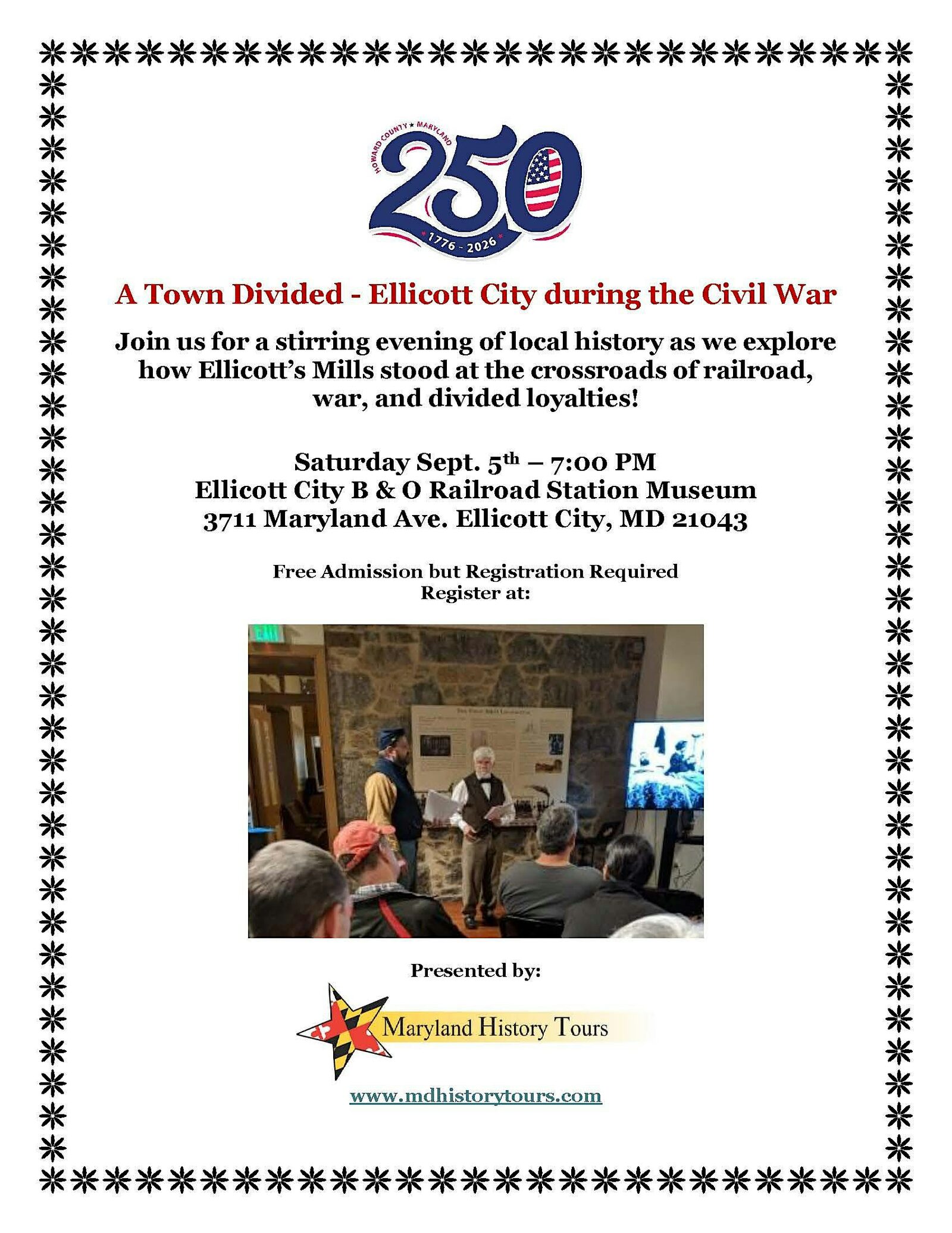 A Town Divided - Ellicott City During the Civil War