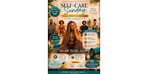 Self Care Sunday Yoga Stretch & Restore