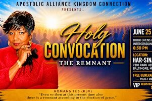 Apostolic Alliance Holy Convocation