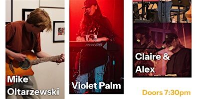July Songwriter Showcase feat. Mike, Violet, and Claire & Alex