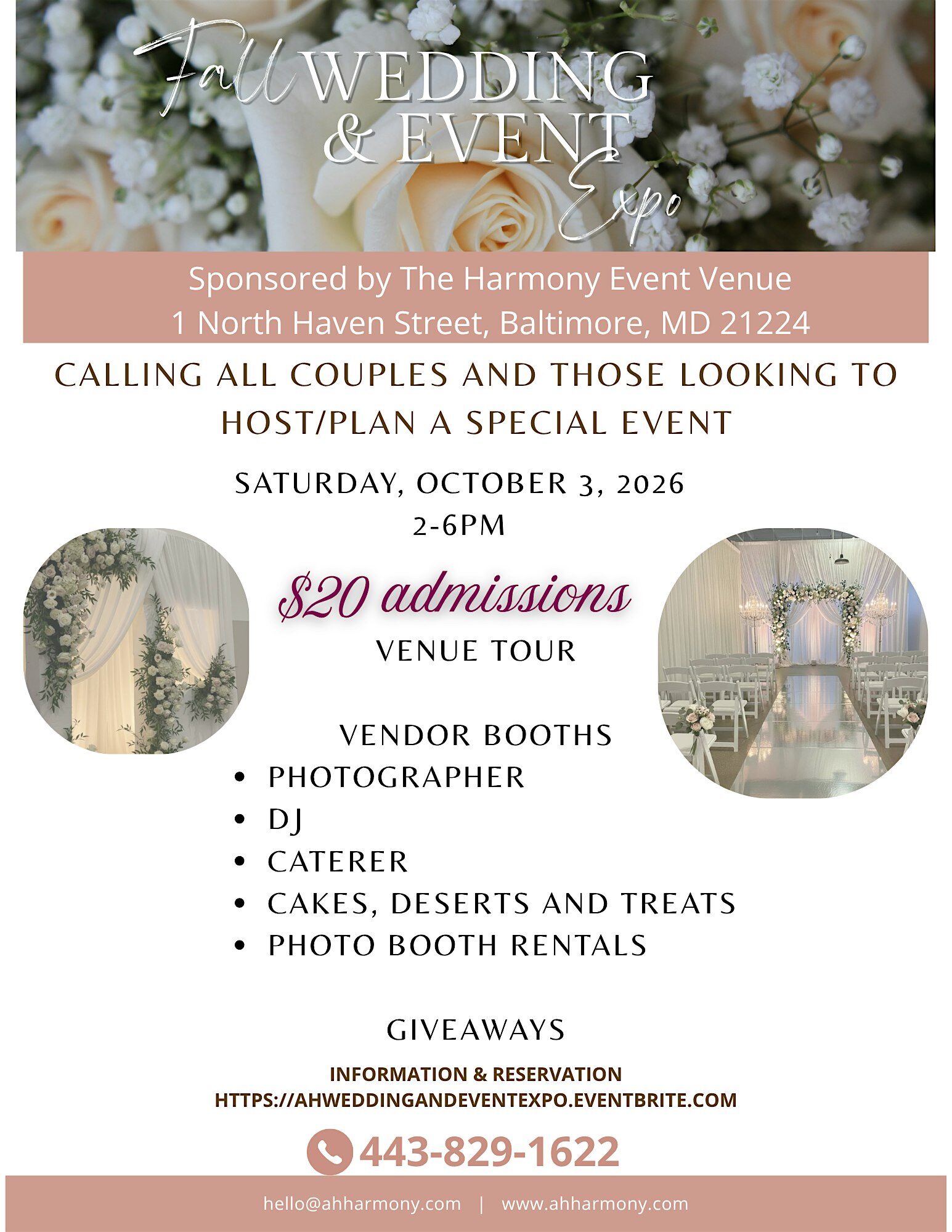 Fall Wedding and Event Expo