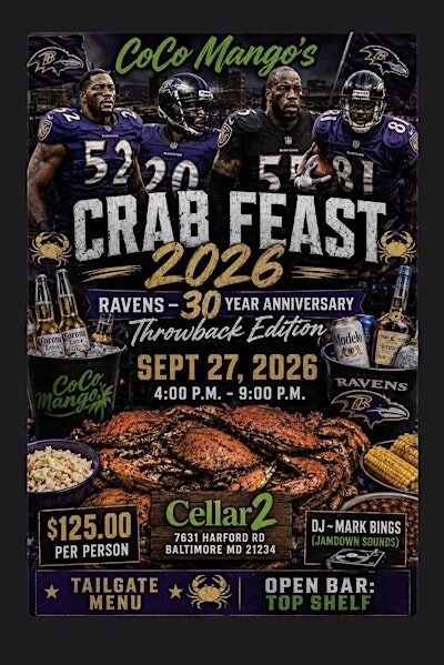 COCO MANGOS CRABFEAST 2026
